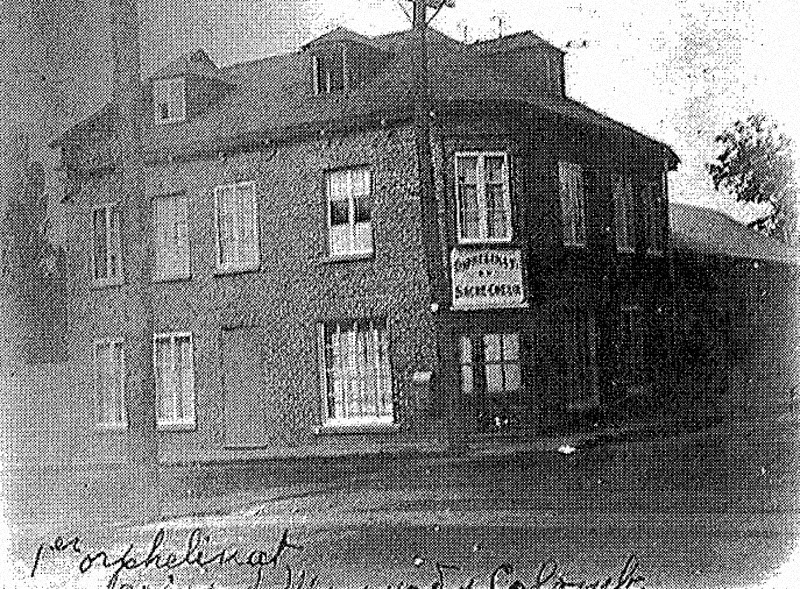 Premier bâtiment occupé par l'orphelinat.