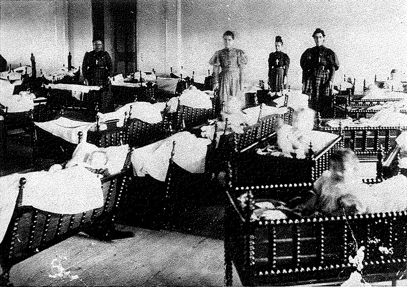 Droits d'auteur à demander aux Archives de l'HDSC.